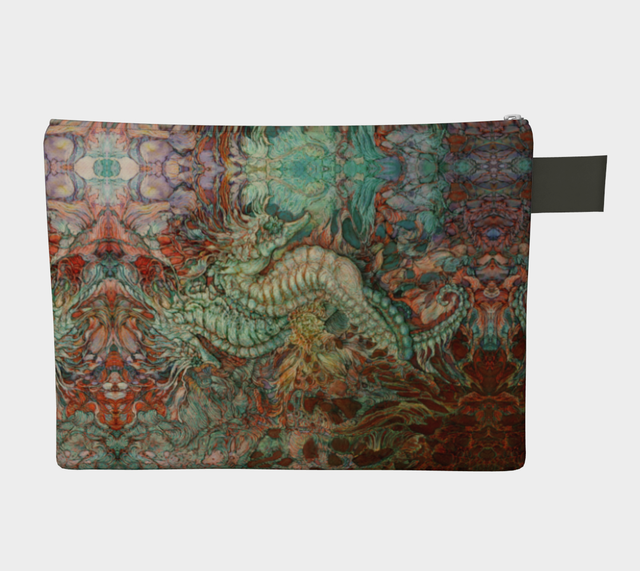 SEAHORSE BOND Zippered Pouch