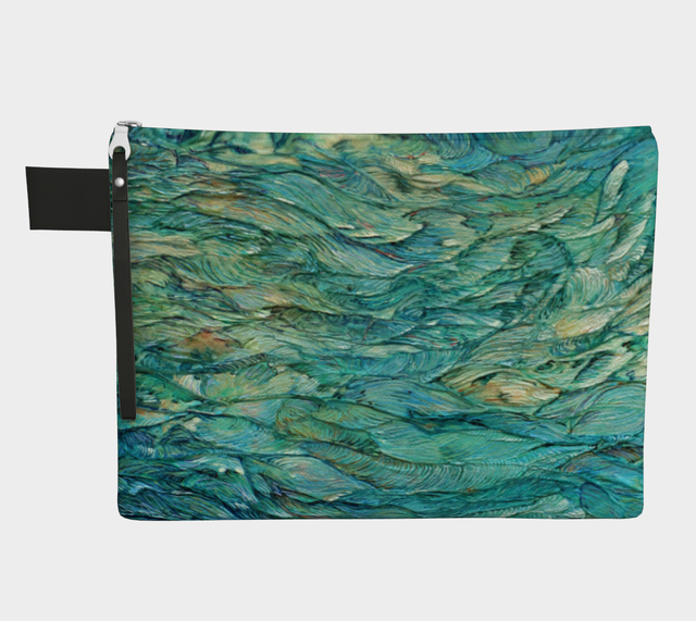 SURF AND SWELL Zippered Pouch
