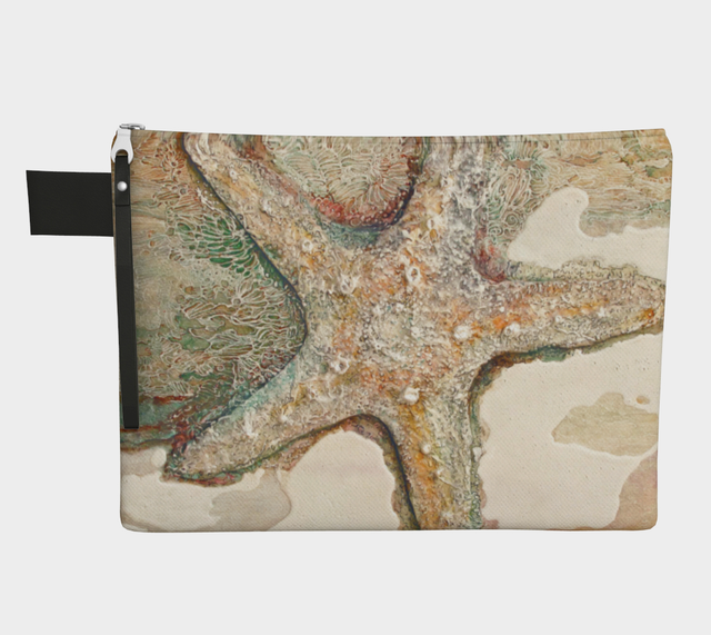 STARFISH Zippered Pouch