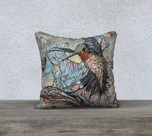 Hummingbird cushion sales