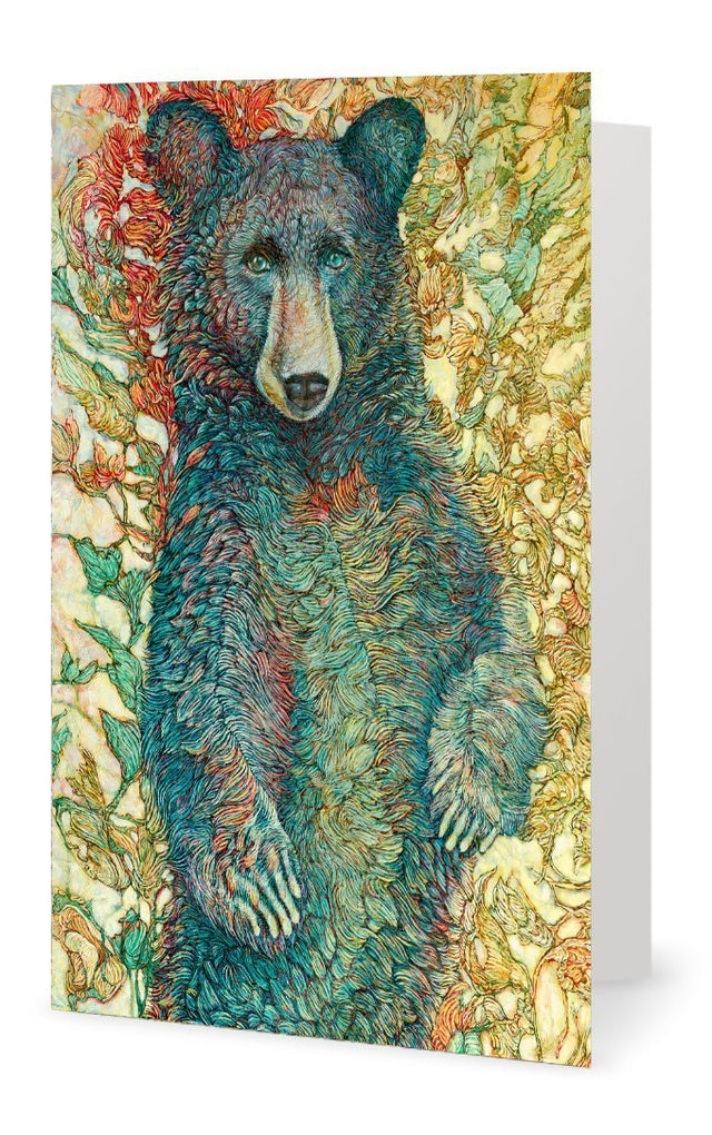 Monarch Black Bear - Art Card - Col Mitchell ~ Wild Blackbird